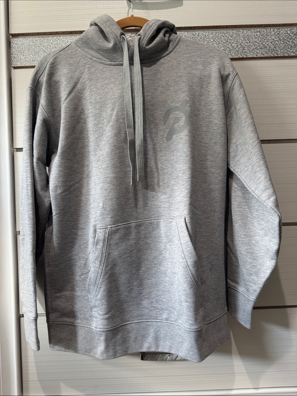Athleta Peloton Grey Pullover Hoodie
